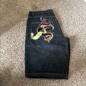 Coogi jeans shorts w38 dark in color